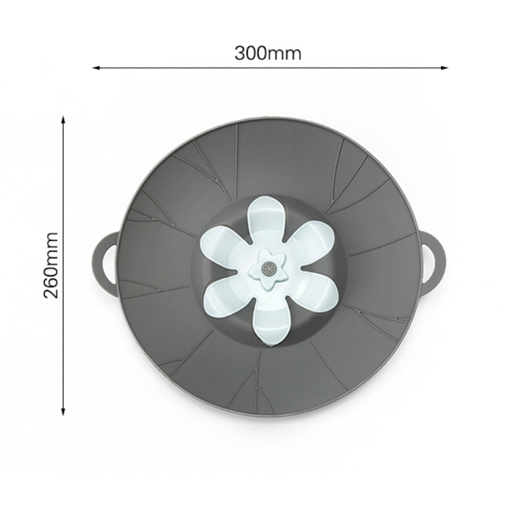 Silicone Spill-Proof Pot Cover – No Boil Over Lid