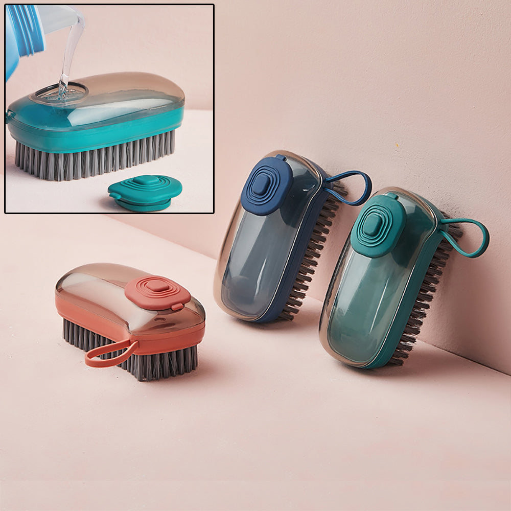 Kichlit Best Automatic Cleaning Brush with Soap Dispenser