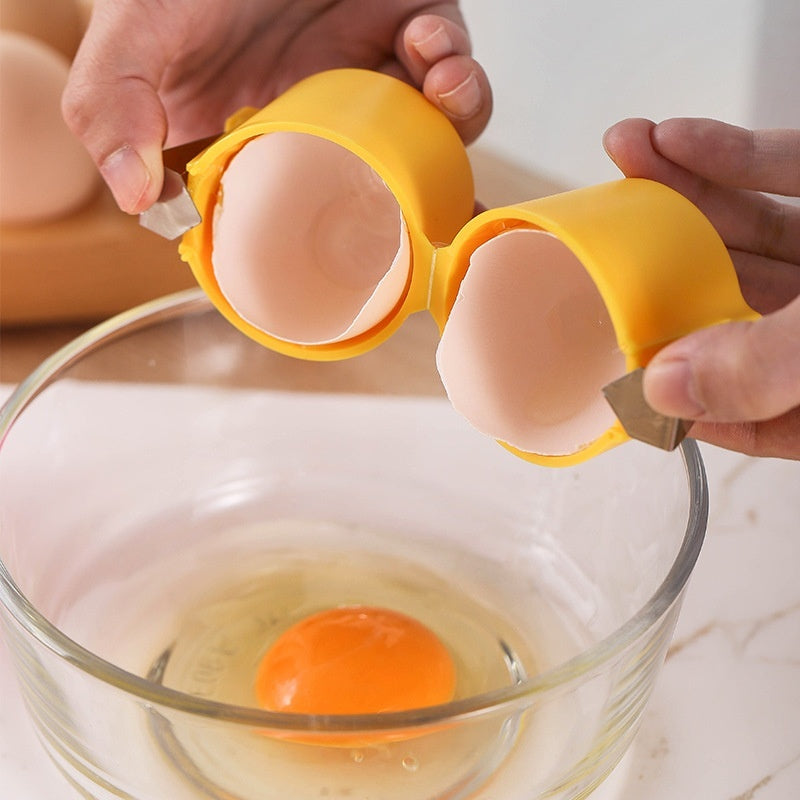 Premium Egg Shell Opener & Beater Tool