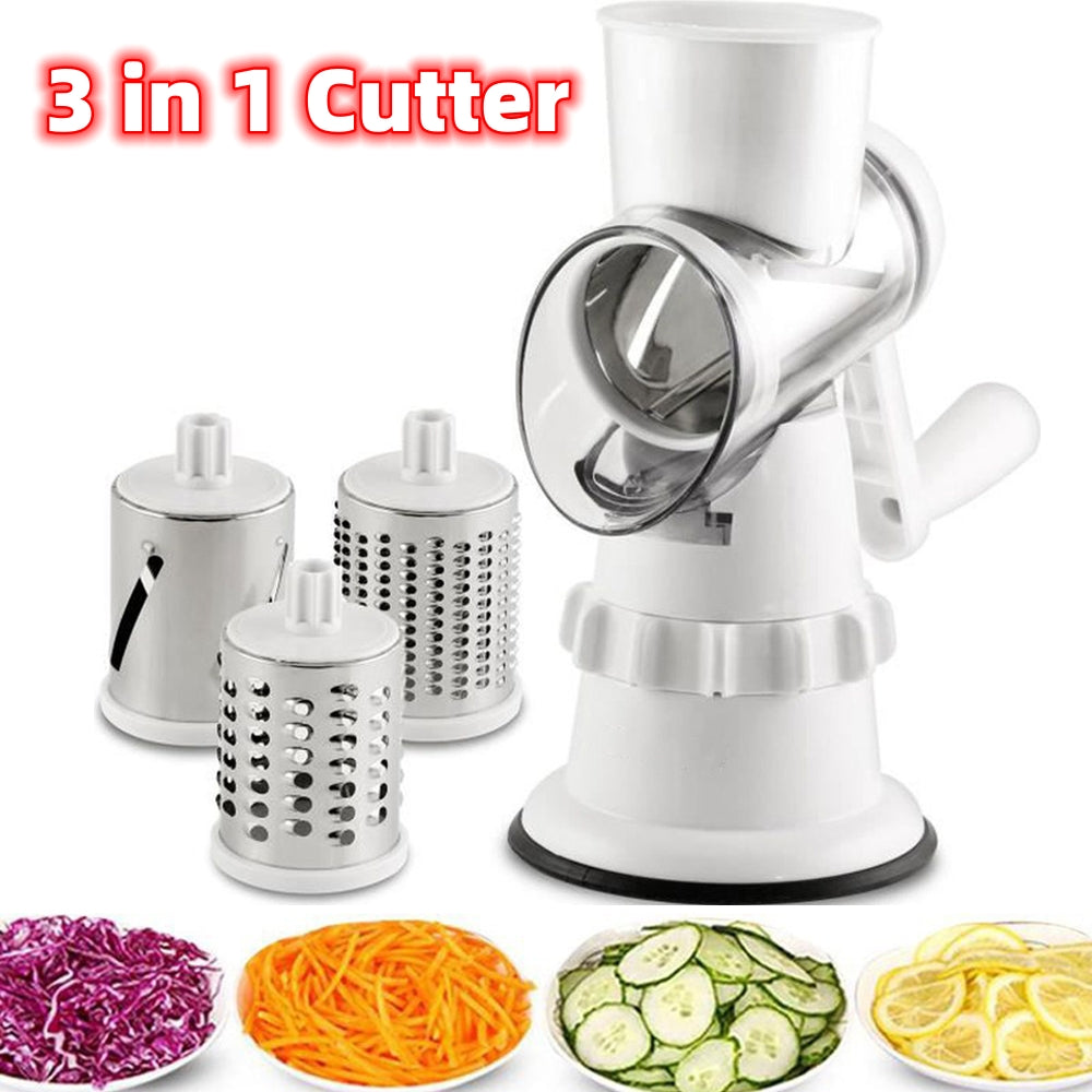 Best Vegetable Chopper and Mandoline Slicer 3-in-1