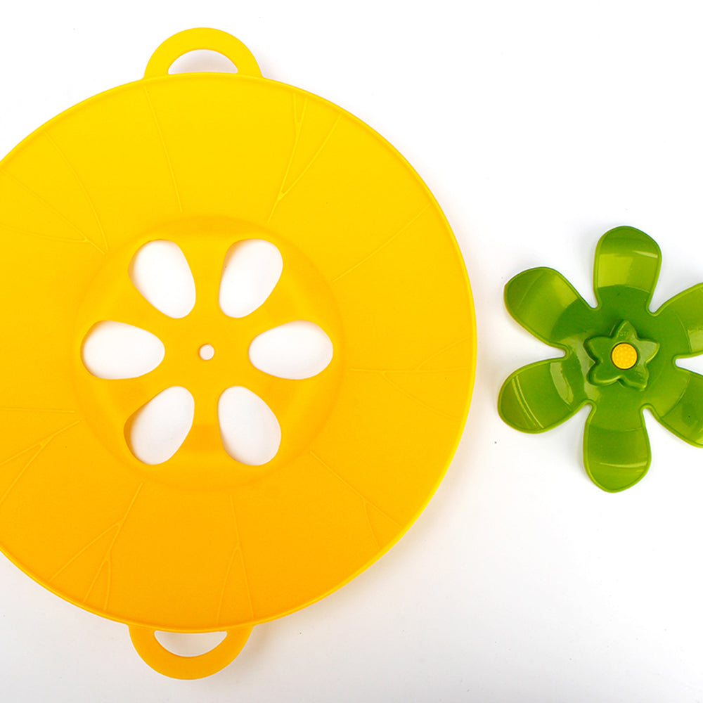 Silicone Spill-Proof Pot Cover – No Boil Over Lid