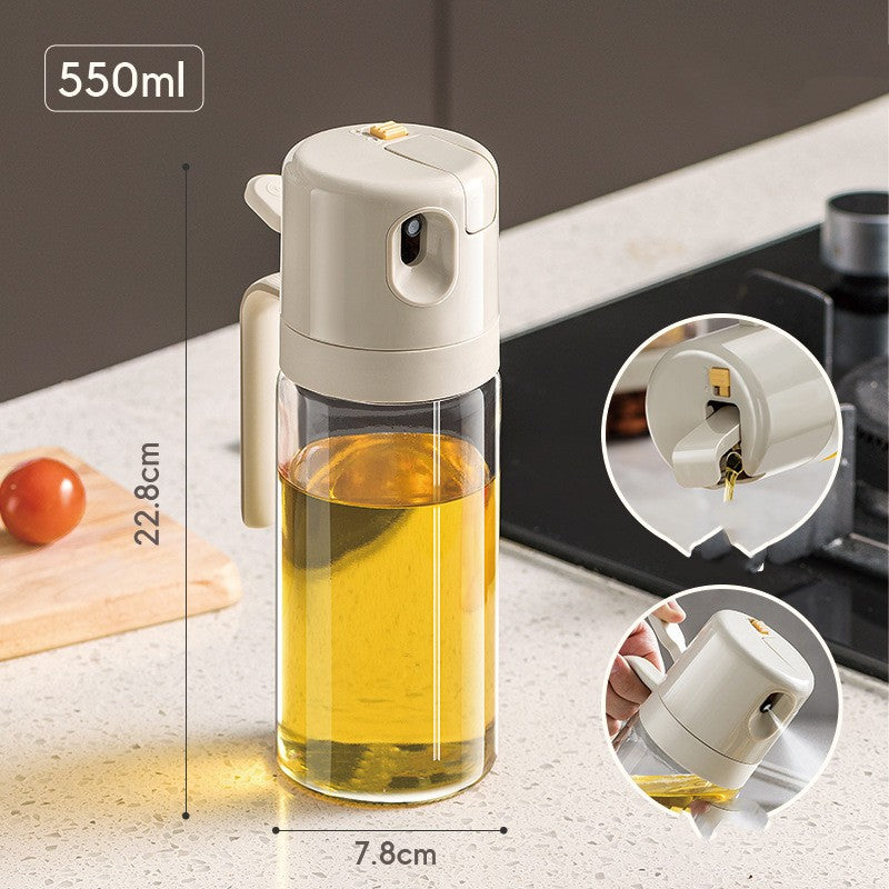 Best 2-in-1 Oil Sprayer Bottle for Cooking & BBQ