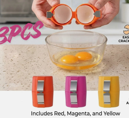 Premium Egg Shell Opener & Beater Tool